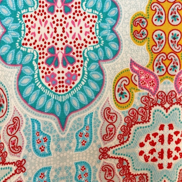 Talbots Womens Knee Length Pencil Skirt Elastic side Sz 14P Preppy Spring Resort - Picture 4 of 13